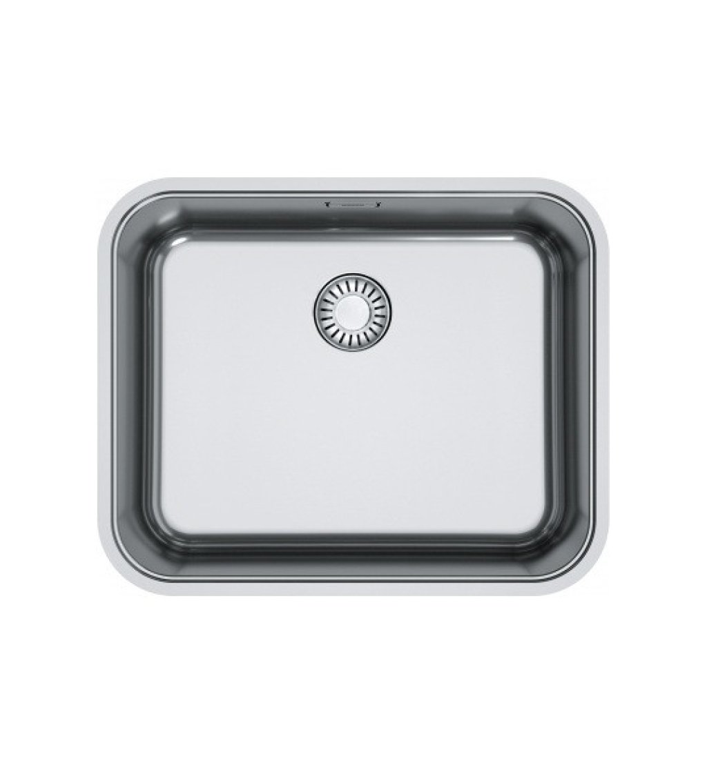 Franke Smart SRX 210‑50 RVS spoelbak, binnen 50×40 cm, buiten 64×44 cm, RVS.